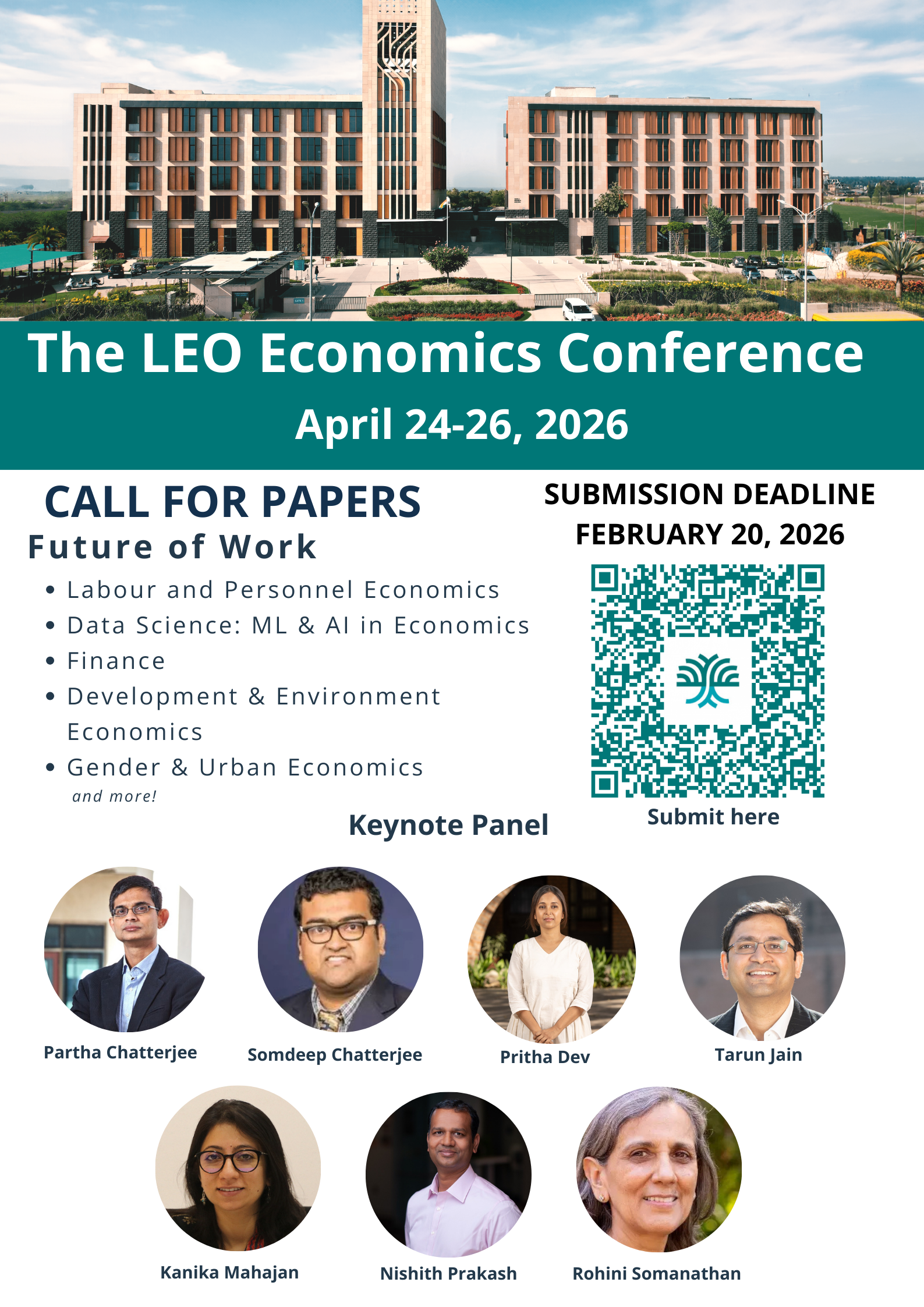 LEO Economics Conference 2026 Call for Papers Poster